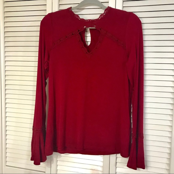 Adrianna Papell Long Sleeve Top - Picture 2 of 8